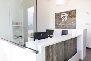 Reception Area | Harmony Family Dental Care | Springbank General and Family Dentist