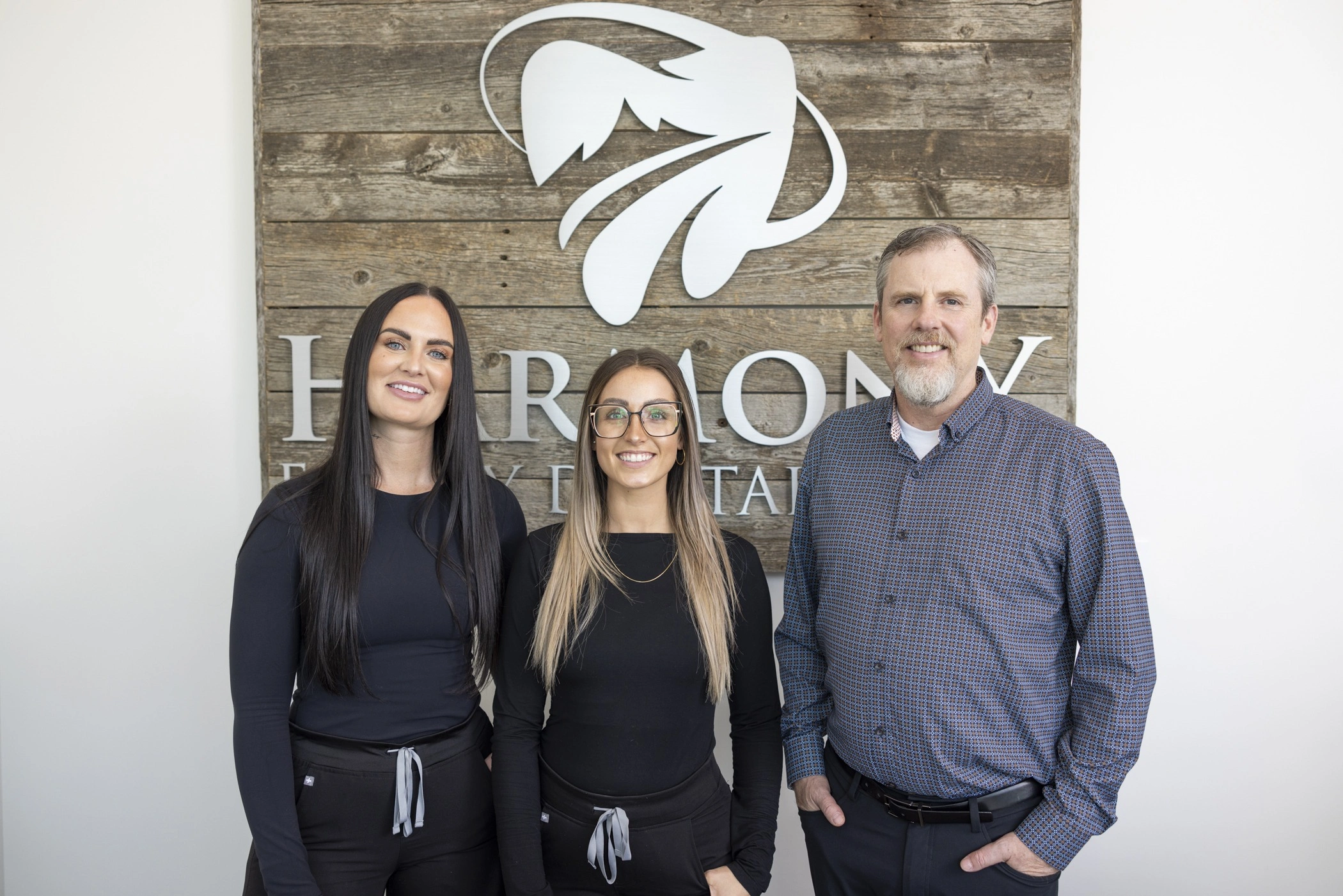 harmony family dental care team focused on patient safety