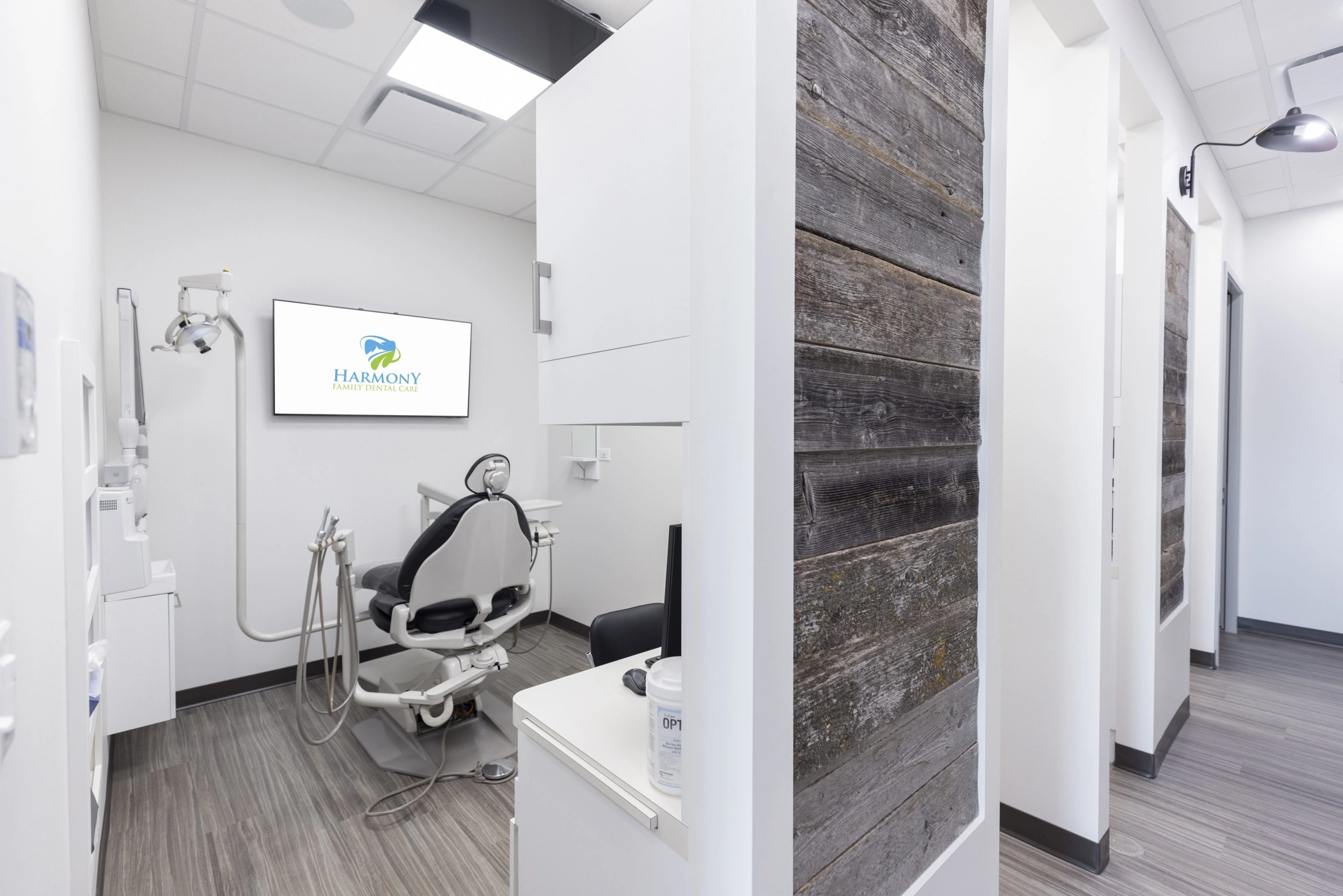 modern dental operatory room